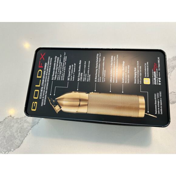 BaBylissPRO FX+ Professional Barber Cord/Cordless Hair Trimmers - GOLDFX+ - Picture 5 of 8